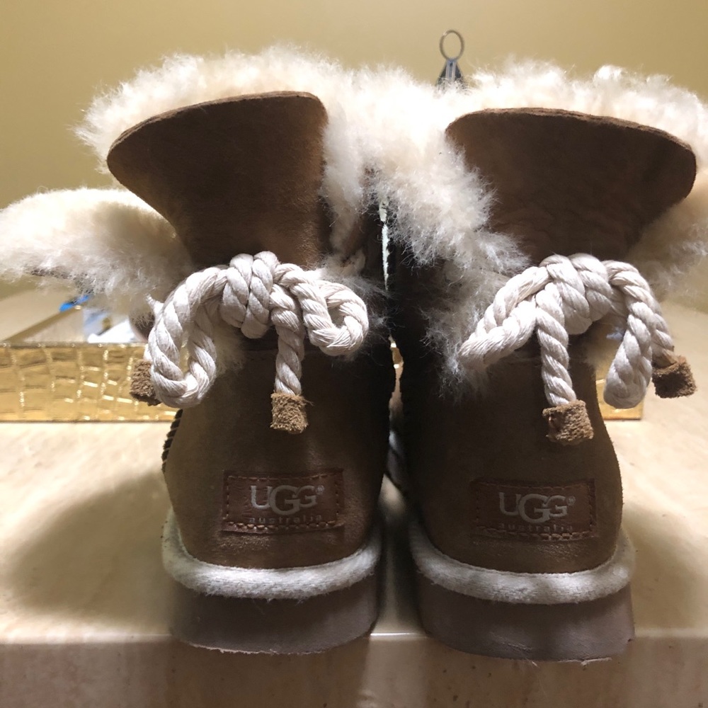 Woman’s UGG boots.